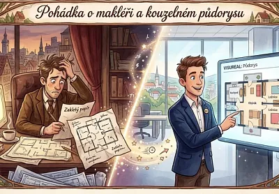 O makléři, který měl na mále a kouzelném půdorysu.